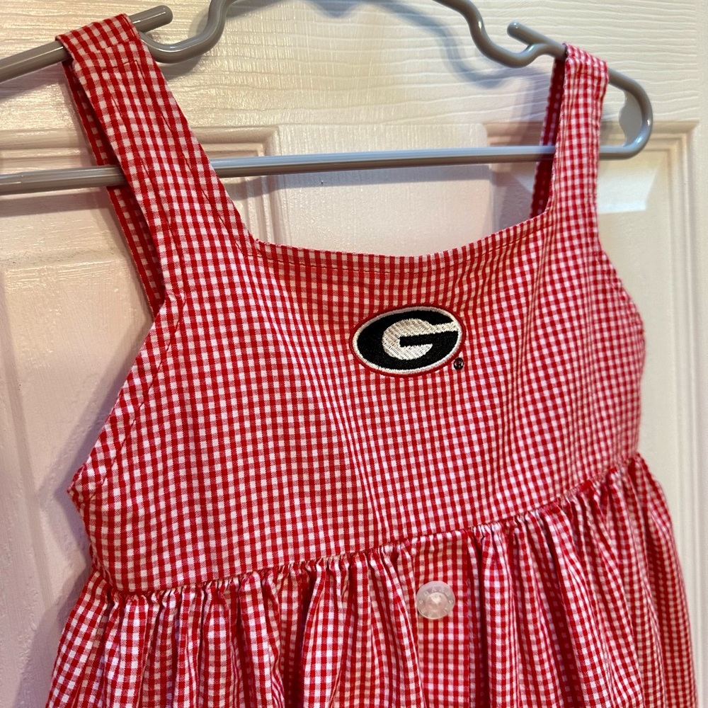 Toddler Georgia Bulldogs Sleeveless Dress